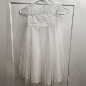 David's Bridal flower girl dress
